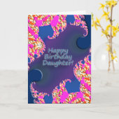 ハッピーバースデー娘! カード (黄色い花)