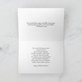 ハッピーバースデー娘/ピンクローズ カード (内部)