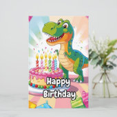 ハッピーバースデー子供へカード (スタンド正面)
