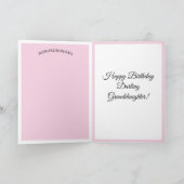 ハッピーバースデー孫カード カード (内部)