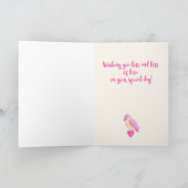 ハッピーバースデー孫娘たくさんの愛 カード (内部)