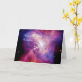 ハッピーバースデー孫 – カニパルサー時間経過 カード (黄色い花)