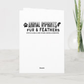 ハッピーバースデー孫 | 子犬のカラーリングページ サンキューカード (裏面)