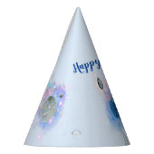 ハッピーバースデー宇宙飛行士と宇宙 パーティーハット (左)