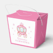 ハッピーバースデー小王女馬車 フェイバーボックス (裏面サイド)