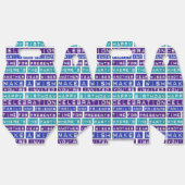 ハッピーバースデー引用文お気に入りギフトボックス フェイバーボックス (見開き)