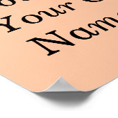 ハッピーバースデー彼氏 ポスター (角)