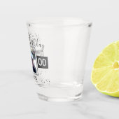 ハッピーバースデー応援から年間の写真へ ショットグラス (右)