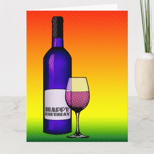 ハッピーバースデー応援 カード (正面)