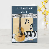 ハッピーバースデー応答 カード (黄色い花)