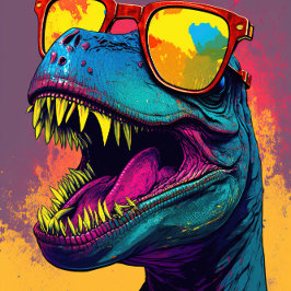 ハッピーバースデー恐竜かわいいカード カード