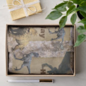 ハッピーバースデー恐竜ジュラシック時代 薄葉紙 (ギフト)