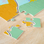 ハッピーバースデー恐竜パズル ジグソーパズル (側面)