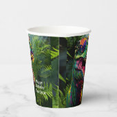 ハッピーバースデー恐竜 紙コップ (右)