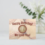 ハッピーバースデー愛してる！ ポストカード (スタンド正面)