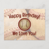 ハッピーバースデー愛してる！ ポストカード (正面)