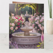 ハッピーバースデー愛の妻 カード (裏面)