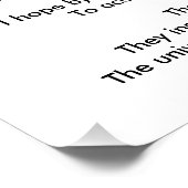 ハッピーバースデー愛の詩ポスター ポスター (コーナー)