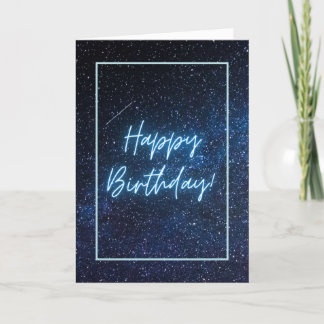 ハッピーバースデー折りカード サンキューカード