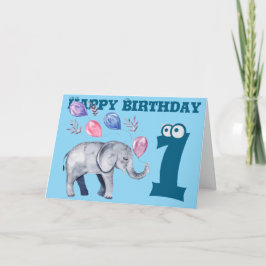 ハッピーバースデー折り畳みグリーティングカード カード