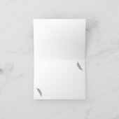 ハッピーバースデー折り畳みグリーティングカード カード (内部)