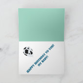 ハッピーバースデー折り畳みグリーティングカード カード (内部)