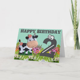 ハッピーバースデー折り畳みグリーティングカード カード