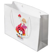 ハッピーバースデー抱き枕フェアリーカップケーキ ラージペーパーバッグ (裏面アングル)