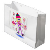 ハッピーバースデー抱き枕ワッキー少女 ラージペーパーバッグ (正面アングル)