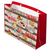 ハッピーバースデー抱き枕犬を飼いに行こう ラージペーパーバッグ (裏面アングル)