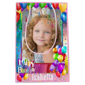 ハッピーバースデー抱き枕追加ガールズ名 ミディアムペーパーバッグ (正面)