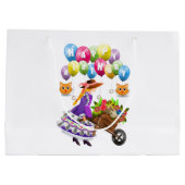 ハッピーバースデー抱き枕 ビクトリアン ラージペーパーバッグ (裏面)