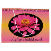 ハッピーバースデー抱き枕 ラージペーパーバッグ (裏面)