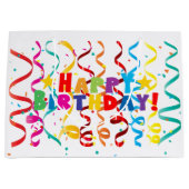 ハッピーバースデー抱き枕 ラージペーパーバッグ (正面)