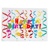 ハッピーバースデー抱き枕 ラージペーパーバッグ (裏面)