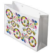 ハッピーバースデー抱き枕（昆虫）マルハナバチ ラージペーパーバッグ (正面アングル)