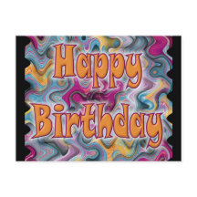 ハッピーバースデー抽象芸術