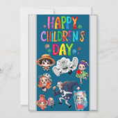 ハッピーバースデー招待状 招待状 (裏面)