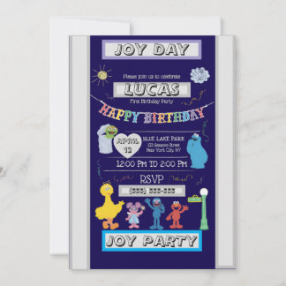 ハッピーバースデー招待状 招待状