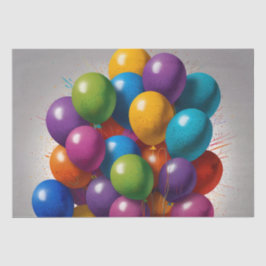 ハッピーバースデー招待状 薄葉紙