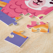 ハッピーバースデー挨拶 ジグソーパズル (側面)