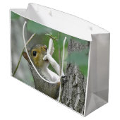 ハッピーバースデー採食リス ラージペーパーバッグ (裏面アングル)