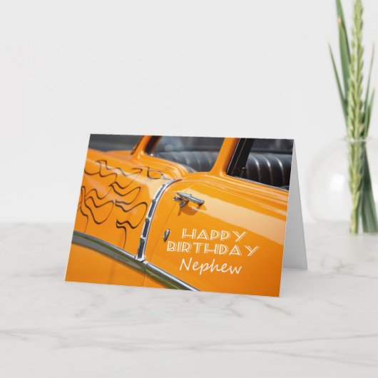 ハッピーバースデー改造甥。 カード (正面)