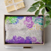 ハッピーバースデー数々のカラー抽象芸術《写真》ぼけ味写真 薄葉紙 (ギフト)