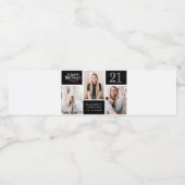 ハッピーバースデー文房写真集21歳 ペットボトルラベル (シングルラベル)