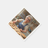 ハッピーバースデー文法 スタンダードカクテルナプキン (角)