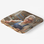 ハッピーバースデー文法 ペーパープレート (傾斜あり)