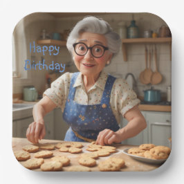 ハッピーバースデー文法 ペーパープレート