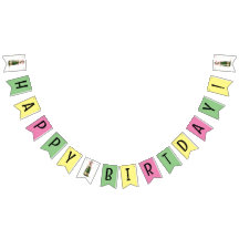 ハッピーバースデー旗