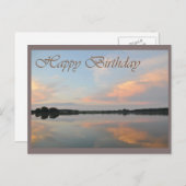 ハッピーバースデー日の出 ポストカード (正面/裏面)